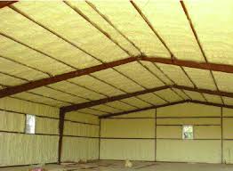 Vinyl backed r7 or whatever grade roll out insulation. Coordinating Roof Insulation With Metal Building Construction Mbci Blog Mbci Blog