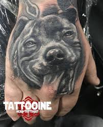 If you choose to hire a tattoo artist, you can expect to pay $120 to $150 per hour. Believer Tattoo Dog Portrait On Hand By Doc Voucher Facebook