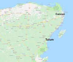 Tulum On A Map Affordable Tulum: Beach Bliss On A Budget | The Haphazard Traveler