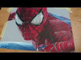 I am an indonesian artist, a video creator for visual art tutorials. Colored Pencil Drawing Spiderman Speed Draw Josymovies Youtube