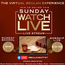 BeulahVirtualExperience-LiveStream - Beulah Missionary Baptist Church -  Decatur, GA