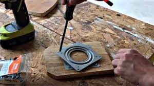Although these units are already put together, they tend to. How To Make A Lazy Susan Turntable Or Diy Lazy Susan Install Hardware Youtube