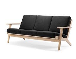 Derfor får du altid en fast lav pris og 5 års garanti. Modernes Sofa Ge 290 Getama Danmark Leder Von Hans J Wegner 3 Platze