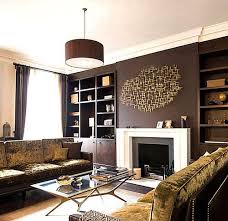 Trending Now Metallics Brown Living Room Decor Brown Living Room Contemporary Living Room Design