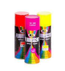 Doesnt Need Blacklight To Glow Fluorescent Spray Paint Buying Paint Plastic Coating