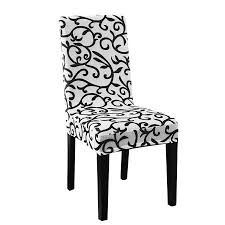 Unique Bargains Stretch Spandex Dining Chair Slipcover Set Of 4 Walmart Com Dining Chair Covers Chair Slipcovers For Chairs