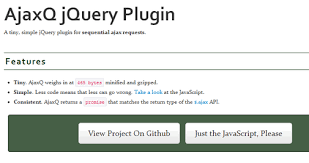 Ajaxq Jquery Plugin Is A Tiny Simple Jquery Plugin For Sequential Ajax Requests Using Ajaxq Is Easy Add The Plugin Into Your Pr Jquery Plugins Code Meaning
