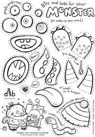 Monster Parts Also Has A Monster Body On This Website Too Http Clubs Kids Scholastic Co Uk Clubs Activites Halloween Halloween Bricolage Enfants Halloween