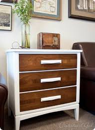 White And Wood Dresser Knockoffdecor Com White Wood Furniture Furniture Makeover Diy Furniture