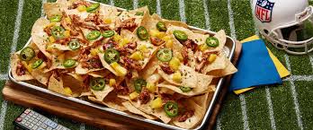 Tostitos Jerk Chicken Nachos Recipe In 2020 Tostitos Recipes Chicken Nachos Foraging Recipes