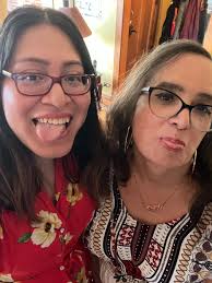 ozmaxochi and I celebrated our two year anniversary with a vegan pizza 🍕  ❤️💜 #transbians