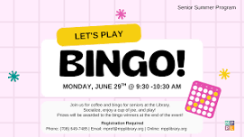 Senior Bingo