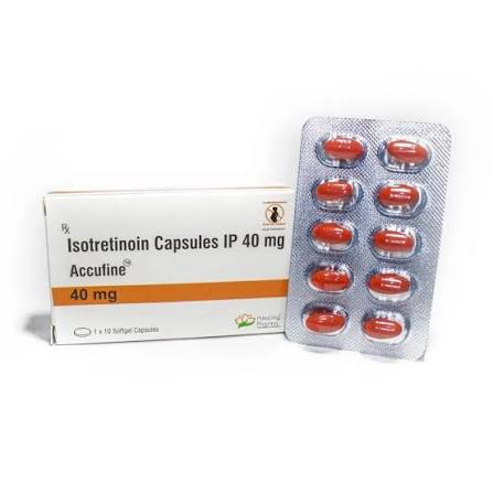 Accutane 40Mg Capsule, 40 gm at ₹ 181/stripe in Surat | ID: 2850378552912