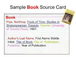 Setting up your cards • every time you choose a source, make a source card. How To Write Source Cards For Research Papers Ppt Video Online Download