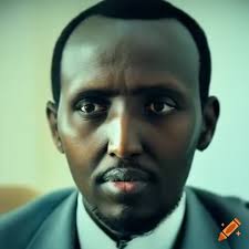 Portrait of Hamza Abdi Barre