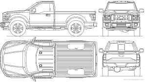 Ford F 150 Raptor 2017 Ford F150 Car Ford Blueprints
