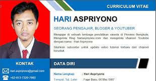 Maybe you would like to learn more about one of these? Download Curriculum Vitae Daftar Riwayat Hidup Format Microsoft Word Tutup Kurung