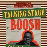 Talking stage by Boosh at Pepperoni Comedy Club