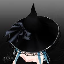 Vroid Dark Lace WITCH Hat - Etsy