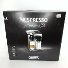 Nespresso en 750 water tank 7313234671. Buy Nespresso Lattissima Pro Espresso Machine By Delonghi Brushed Aluminum Chrome Online In Nigeria 193449577292