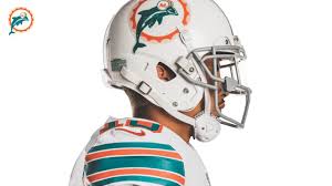 Miami dolphins uniform changes revealed on twitter. Dolphins Darkroom White Throwback Uniforms