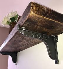 I agree to the privacy policy. Reclaimed Wood Shelf Supplied With Cast Iron Brackets