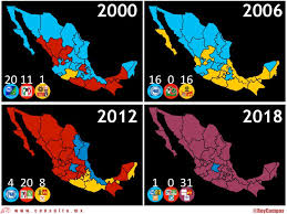 This bibliography was generated on cite this for me on tuesday, february 3, 2015. Mexico Vean Como Se Ha Pintado El Mapa En Las Ultimas 4 Elecciones Presidenciales Se Colorea Del Color Del Candidato Que Gan Roy Campos Scoopnest
