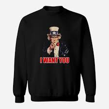 Uncle Sam I Want You To Get Me A Beer Shirt Sweatshirt