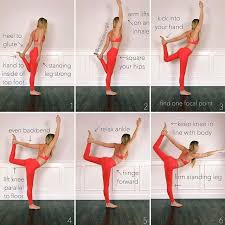 How I Learned Dancerpose Aka Natarajasana 1 From Mountainpose Shift Your Weight Into Your Standing Leg Pi Dancer Pose Dancer Pose Yoga Ashtanga Yoga