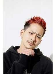 赤髪ボウズ 桜木花道 デニス ロッドマン mbaスタイル l053451607 ツネ tsune のヘアカタログ ホットペッパービューティー メンズ ヘアスタイル ボウズ 髪型 メンズ