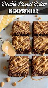 Peanut Butter Brownies Recipe Peanut Butter Brownies Dessert Recipes Desserts