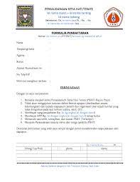 Download surat undangan persaudaraan setia. Contoh Surat Izin Tempat Latihan Psht Contoh Seputar Surat