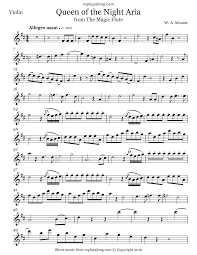 Can You Feel The Love Tonight Elton John Piano Sheet Music Free Violin Sheet Music For Queen Of The Night From The Magic Flute By Mozart With Backing Tracks To Play Alon Sheet Music Flute Sheet Music Violin Sheet Music