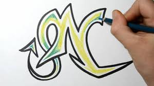 How To Draw Wild Graffiti Letters N Youtube In 2020 Graffiti Lettering Graffiti Letter N Graffiti Lettering Fonts