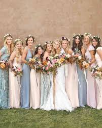 Summer Wedding Bridesmaid Dresses Boho Floral Bridesmaid Dresses Pink Bridesmaid Dresses