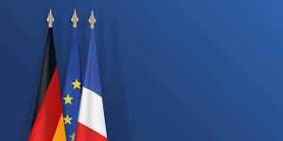 Une incompréhension permanente par luuk van middelaar, in le débat • le processus dialectique de la mémoire collective : Drapeau France Allemagne Europeen Presentation Francais Allemand Fond Stock Vector Adobe Stock