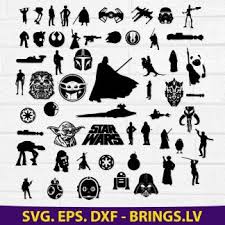 Download Star Wars Svg Bundle Dxf Eps Cut Files Baby Yoda Svg
