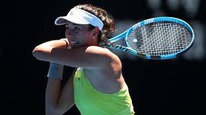 Simona halep a prefatat semifinala pe care o va disputa cu naomi osaka la indian wells 2018. Simona Halep Assure Garbine Muguruza Trebuche Eurosport