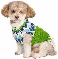 Amazon.com : Spring Ski Bum Fair Isle Dog Sweater (XXX-Large) : Pet Supplies