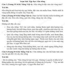 Cảm nhận khách hàng về sầu riêng của dũng hà. Soáº¡n Bai Táº­p Ä'á»c Sáº§u Rieng Tiáº¿ng Viá»‡t Lá»›p 4 Trang 34