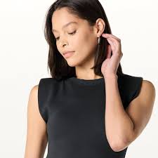 Amazon.com: The Drop Women's Stretch Limo Padded Shoulder Knit Dress, M :  Clothing, Shoes & Jewelry