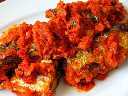 Menu katering 16 juni 2021. Ikan Barakkuda Balado