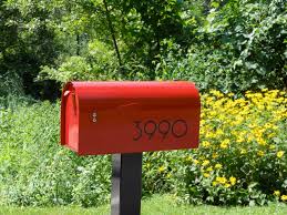 Enter your mailbox number and press the pound sign. Modern Mailbox Number Stickers Houzz