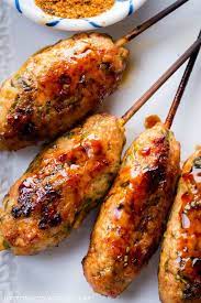 Tsukune Chicken Recipe Asian Recipes Easy Japanese Recipes Tsukune Recipe