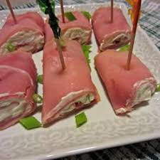 Ham Roll Ups I Recipe Ham Roll Ups Cream Cheese Appetizer Recipes