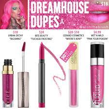 Jeffree Star Dreamhouse Velour Liquid Lipstick Dupes All In The Blush