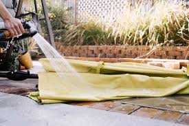 The wooden construction of these umbrellas makes them a durable, lasting option for your home patio. How To Clean Outdoor Umbrellas