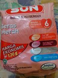 Selain itu, nasi merah juga mengandung serat dan protein lebih tinggi ketimbang nasi putih. Indofood Sun Bubur Beras Merah Photo