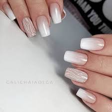 We've just made your life just that much paint the middle and pinky fingernail with the light gray nail polish. 49 Awesome French Tip Nails To Bring Another Dimension To Your Manicure