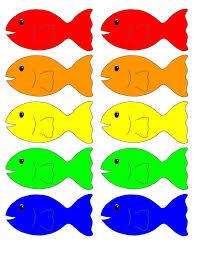 Go Fish Fish Printables Rainbow Fish Going Fishing